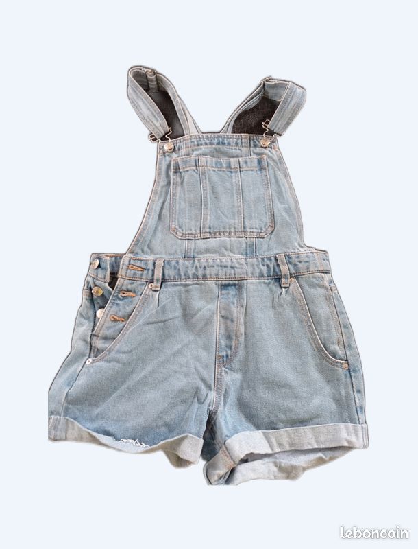 Salopette En Jean Jennyfer Taille S - Bleu, Neuve Sans étiquette - Fermeture Zip
