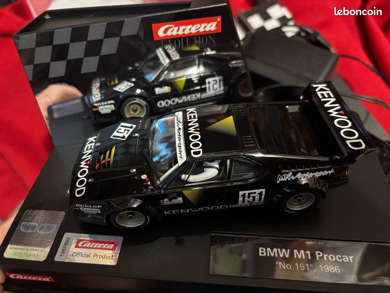 Bmw m1 procar carrera evolution 1/32 slot car (image 8)