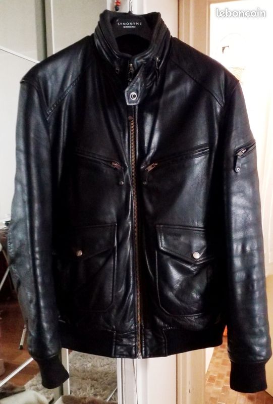 Blouson homme Army cuir Schott LC9308 - N.Y.C (image 1)