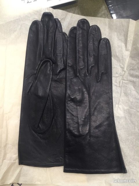 Gants femme cuir vintage (image 1)