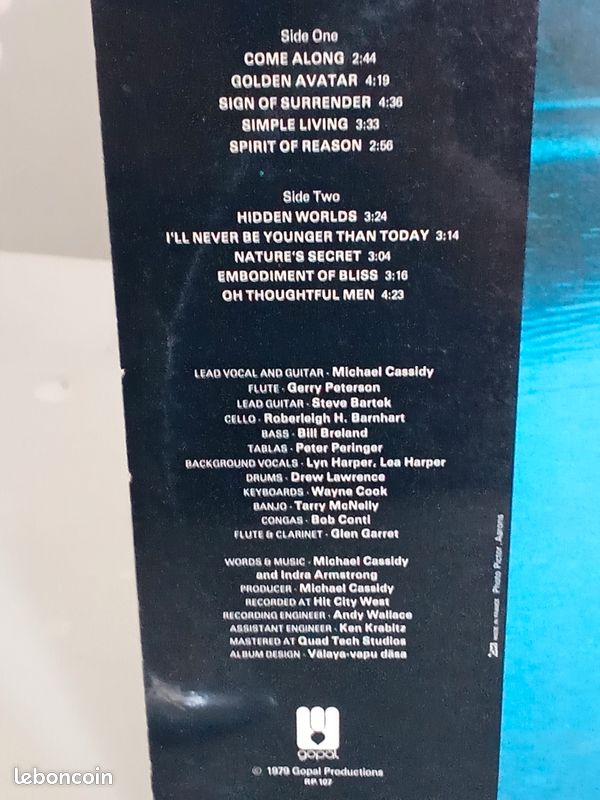 💙🖤 Vinyles 33Tours Nature Secret 💙🖤 (image 3)