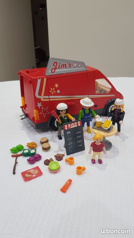 Camion Playmobil Food Truck 5632 Jeux Jouets