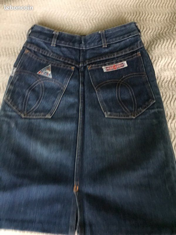 Jupe en jean vintage Mac Keen (image 2)