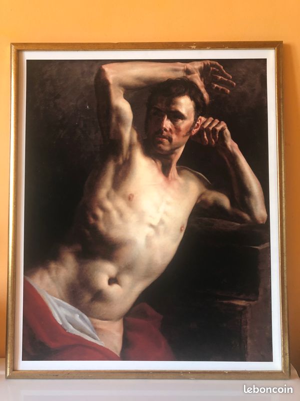 L 'homme nu de Géricault tableau (image 1)