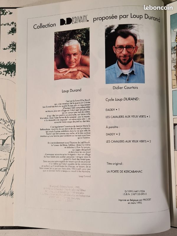 BD série Loup Durand tome 1 (image 3)