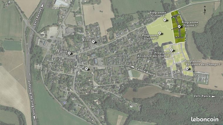 Terrain 231 m² Poligne