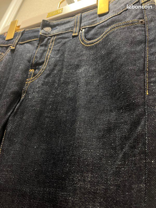 INÈS DE LA FRESSANGE - Jeans bleu marine (image 2)