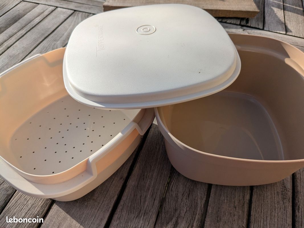 TUPPERWARE VINTAGE - Cuit Vapeur- micro Ondes- EUR 22,00 - FR