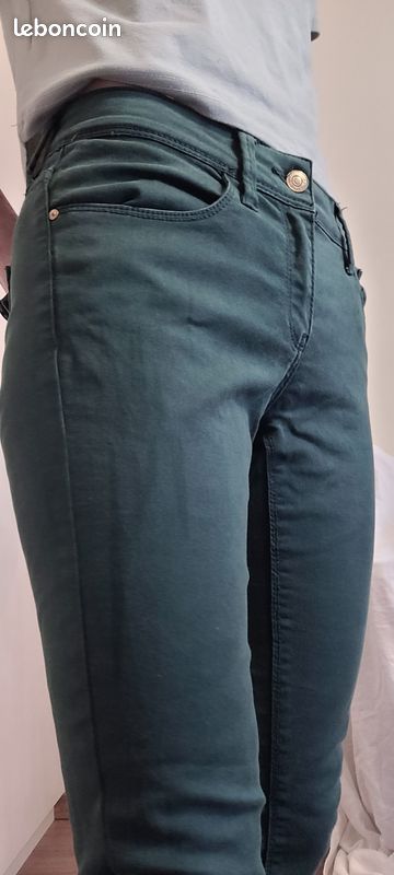 Urgent Lot jeans ( 1.5 / jean )bleu/ noir femme 100% coton Gap Struggles (image 5)