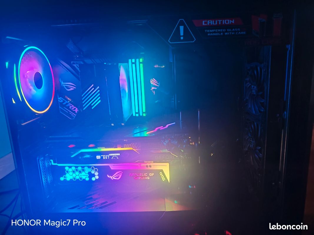 Setup gamer au complet i5 10600k rtx 2080ti 11gb gddr6 32gb ddr4 1to ssd +1to dd 750w corsair ecrand aoc27 p 180hz (image 9)