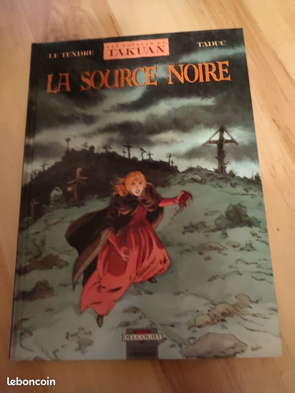 Dédicace Taduc la source noire T4 EO Delcourt (image 2)