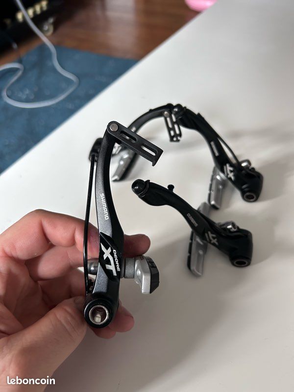 Paire Freins VTT Shimano Deore LX BR-M580 – V-Brake Avant/Arrière – Occasion