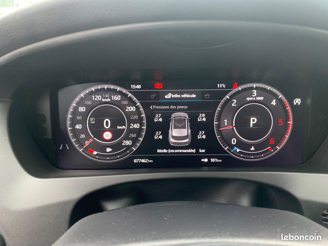Jaguar F PACE AWD 2.0 180 D R SPORT TOIT OUVRANT (image 3)