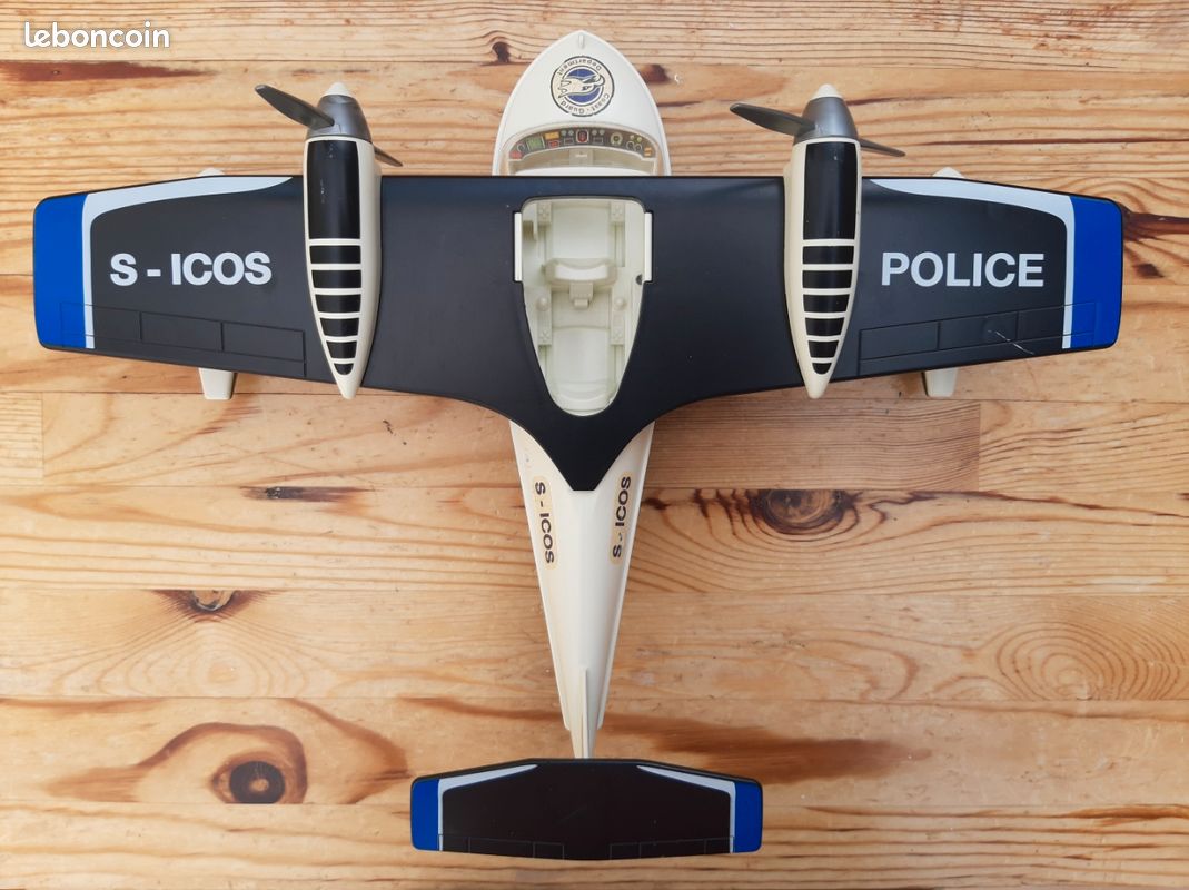 PLAYMOBIL 4445 - Policiers et hydravion - NEUF