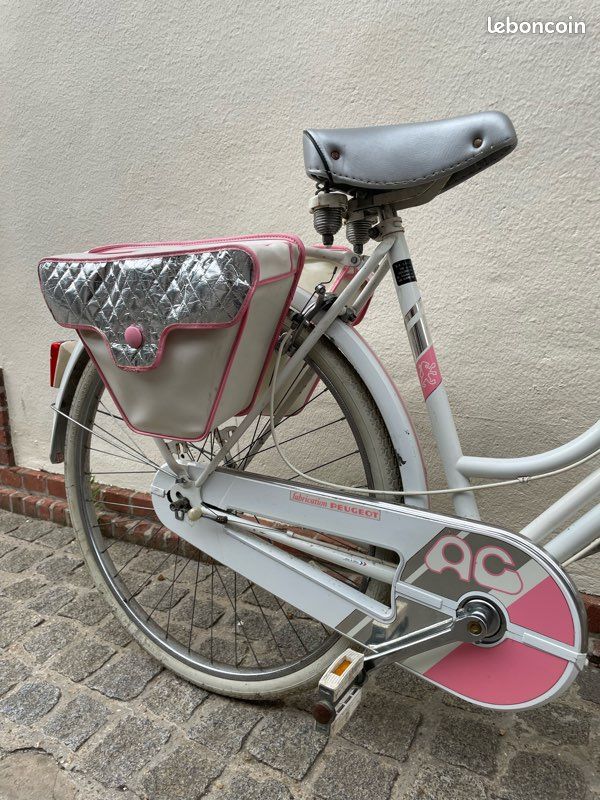 Vélo vintage Peugeot bleu ciel - Taille XS/S – Vélos Vintages du Grenier