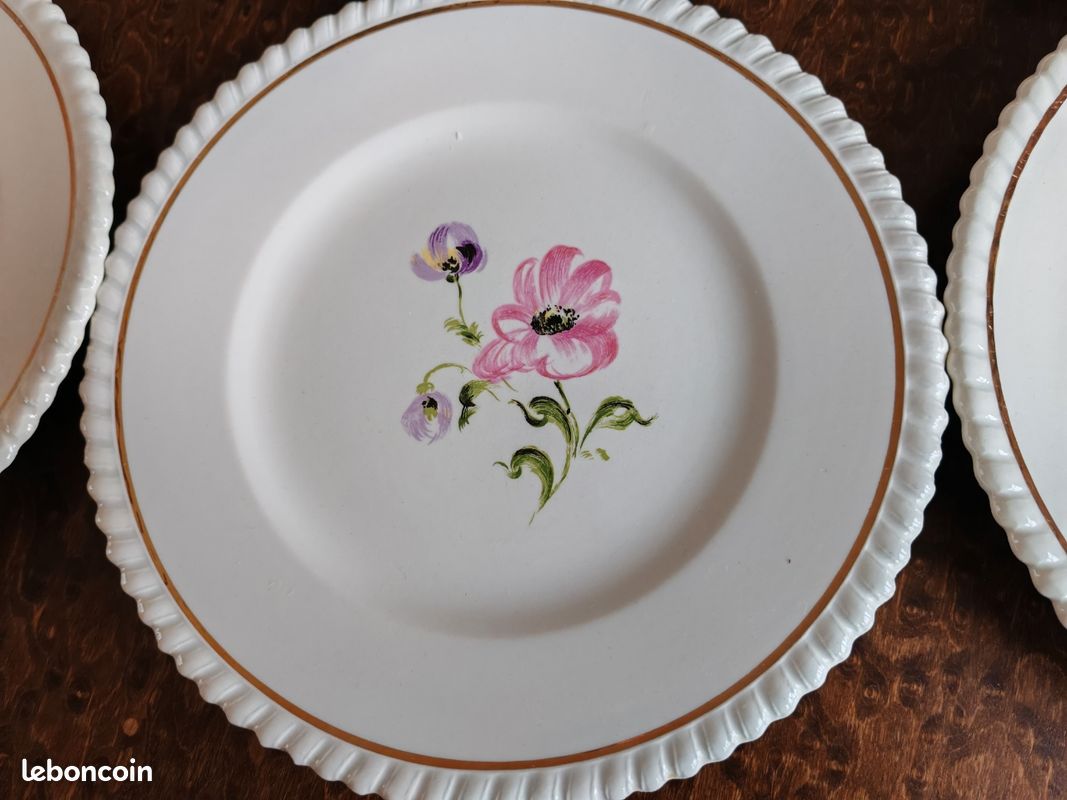 Lot De 12 Assiettes à Dessert 18 Cm -Zélie