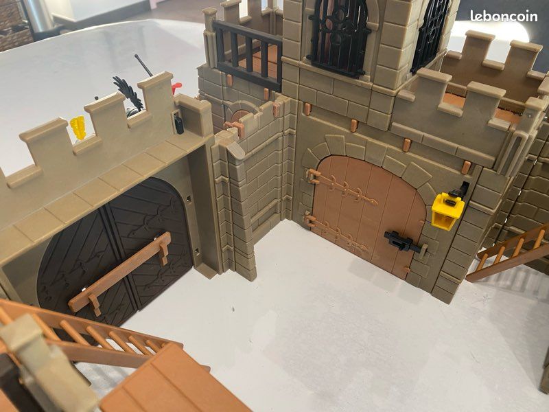 Lot Playmobil Vintage Château Fort / Maison - Références 3666, 3545, 3441, 3442, 3443, Pièces D'occasion, Jouet Ancien