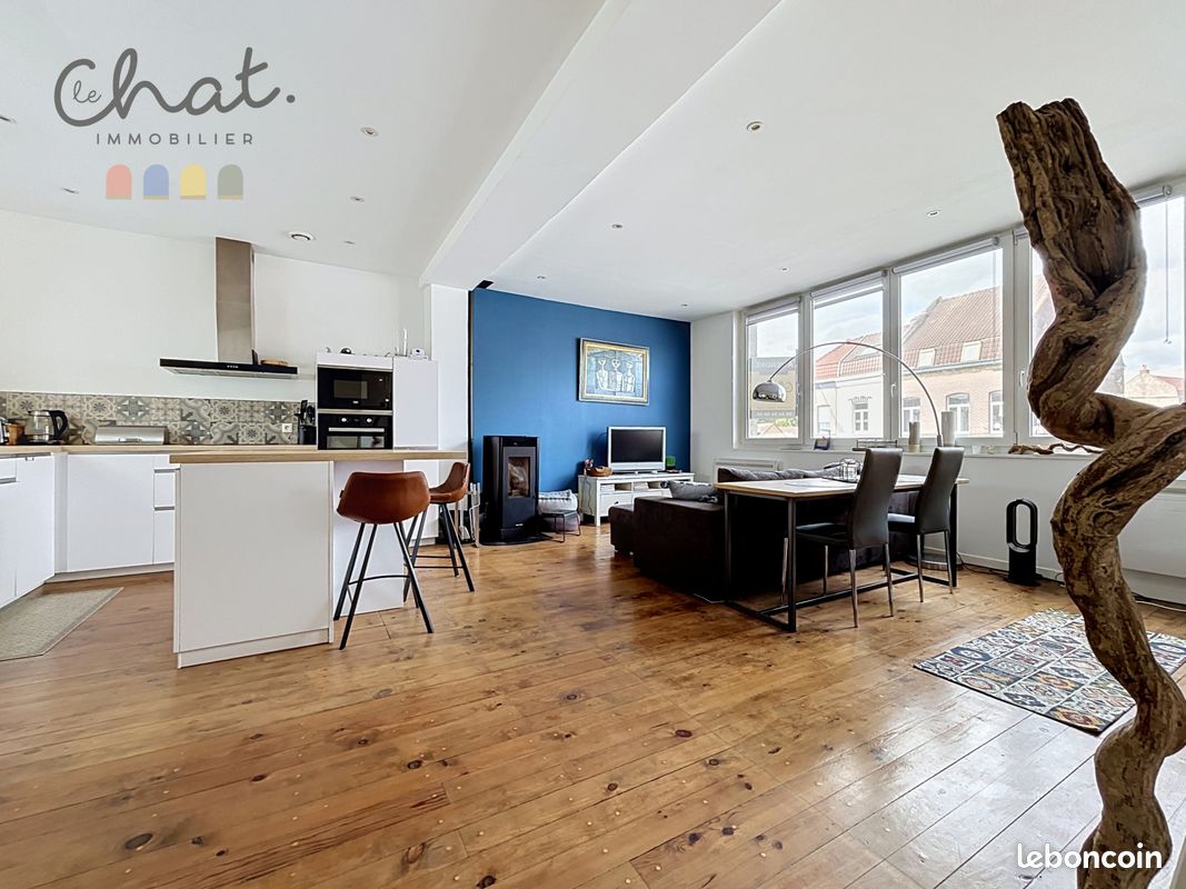 Appartement 4 pièces 84 m² · à La Chapelle-d'Armentières · 84 m² · 199 000 €