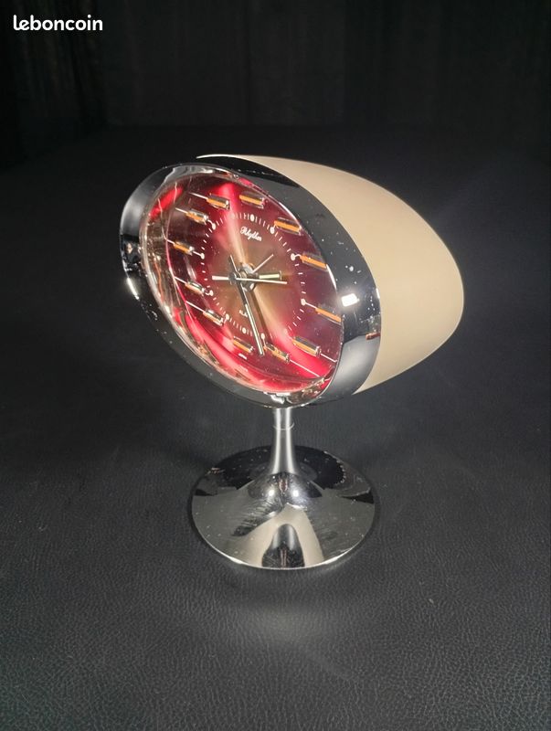 Horloge de bureau - kienzle - Moderne du milieu de siècle Laiton - 1960