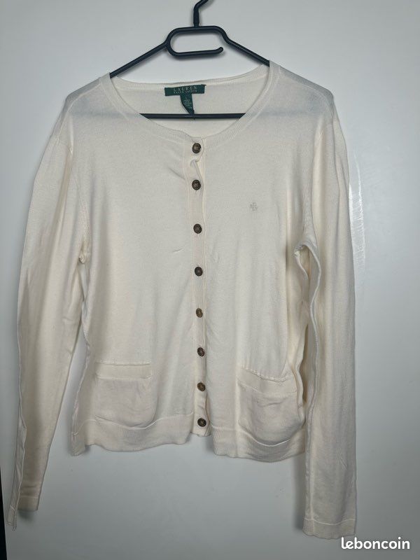 Cardigan boutonné Lauren L (image 2)
