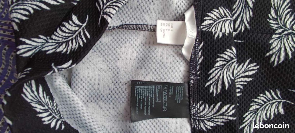 Jupe fleurie H&M Taille 3 (image 3)
