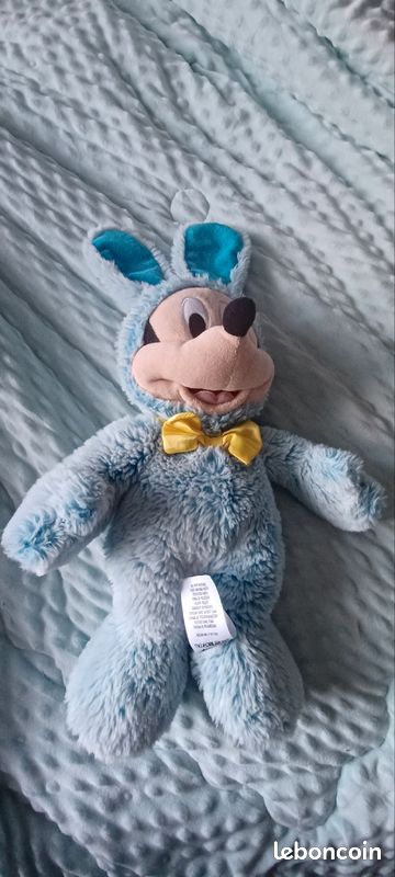 Peluche Mickey pacques 2021 disney Jeux Jouets