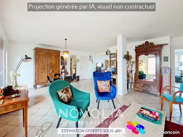 Appartement 5 pièces 84 m² — 1