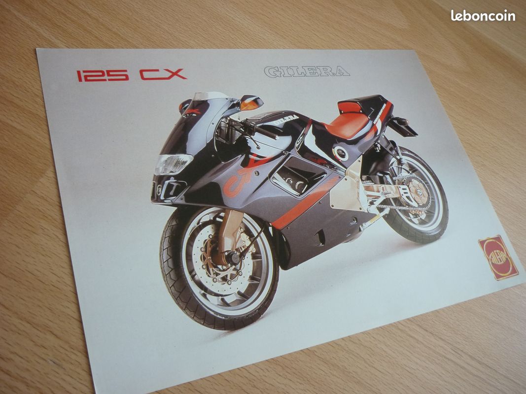 Prospectus GILERA 125 CX à 12 euros Équipement moto - Main Image