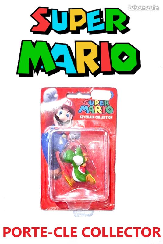 đ§žSuper Mario Yoshi Keychain porte-clĂ© collection (image 1)