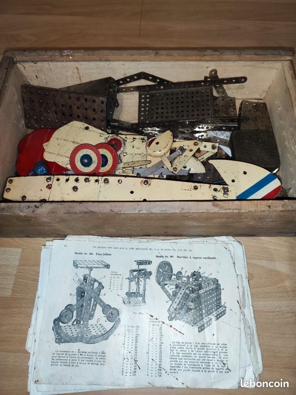 Coffret Complémentaire Mecavion - Avions En Tôle Lithographiée Avec Notices - France