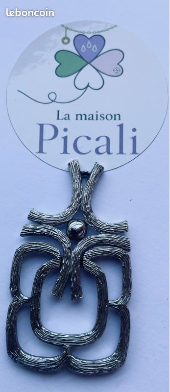 Pendentif Vintage N299 – Bijou De Caractère Pour Amateur De Rétro