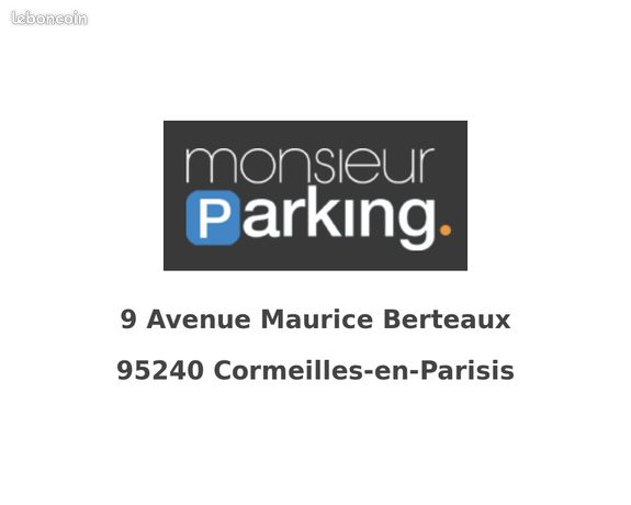 Parking/box Cormeilles-en-Parisis
