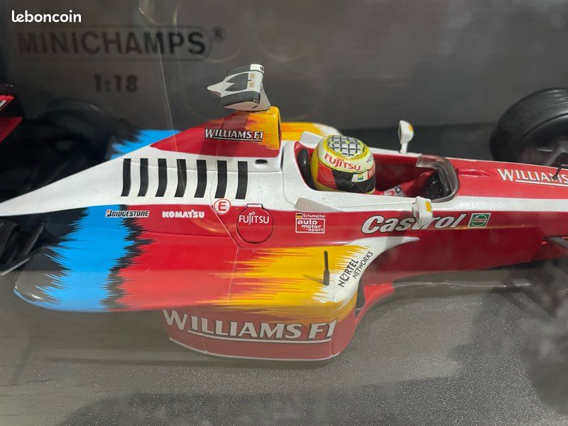 Williams Bmw Promotional Showcar 2000 Ralf Schumache 1/18 Minichamps F1