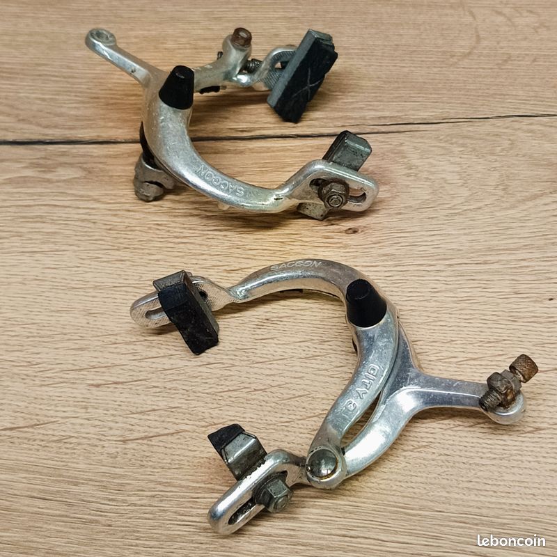 Lot De 4 Leviers De Frein Vélo Vintage Sunlite - Pièces MTN, Neuf Avec Défauts Mineurs