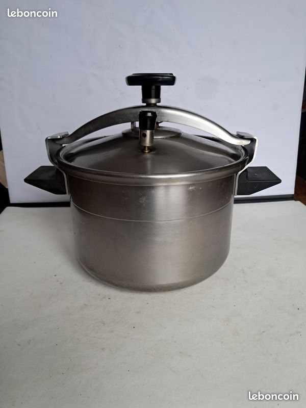 COCOTTE MINUTE SEB 8 litres décor rare vintage 03/1980 EUR 85,00