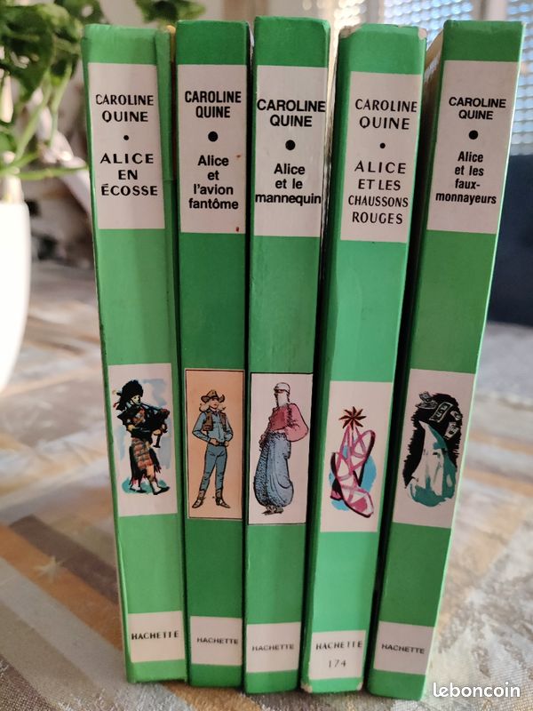 Lot de livres Alice Bibliothèque verte (image 1)