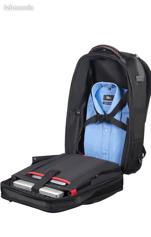 Samsonite Pro DLX5- Sac à dos pour ordinateur portable à roulettes 28 litres (image 6)