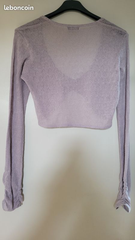 Cardigan (Gilet Boléro) ETAM Taille 36 - Occasion En Excellent état, Couleur Vieux Rose
