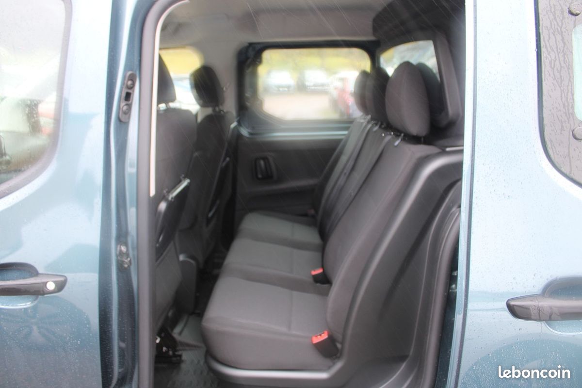 Fiat DOBLO AFFAIRE "5 PLACES" XL HDI 100 CV GPS VIA CAMÉRA FULL LED I-COKPIT TVA=19875E HT (image 8)
