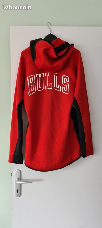 Chicago Bulls Veste Nba Thermaflex Chicago Bulls Nike Authentic On