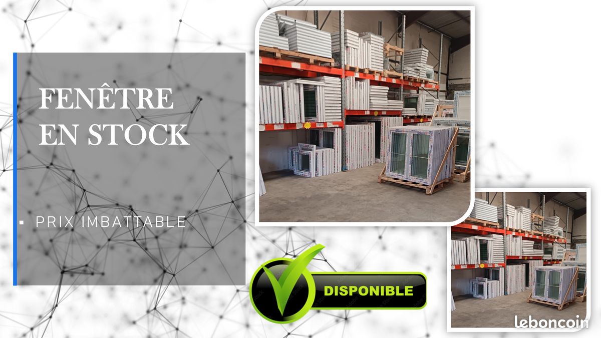 Fenêtre PVC 70 mm – Dormant renforcé (image 1)