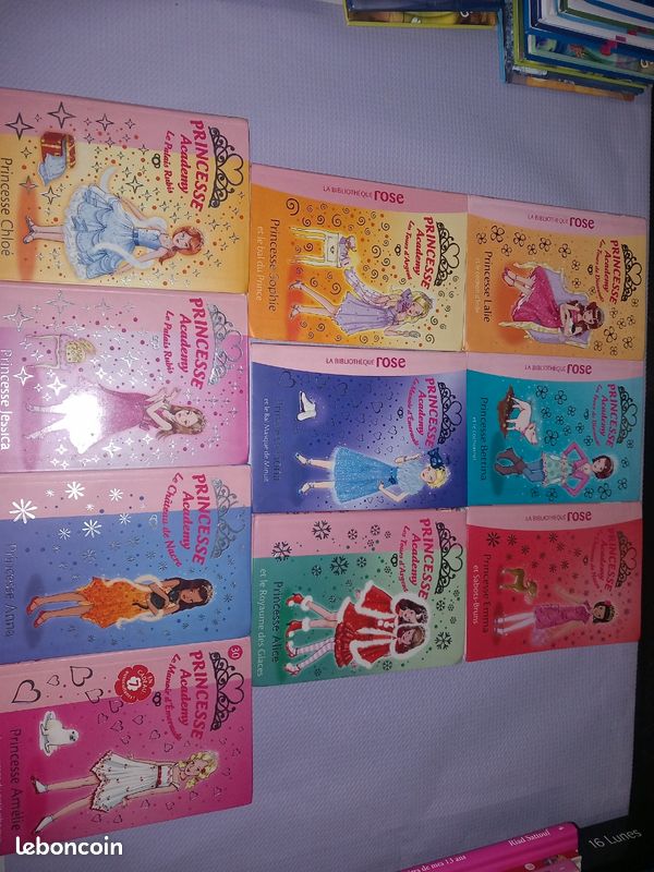 10 livres : princesse academy (image 1)