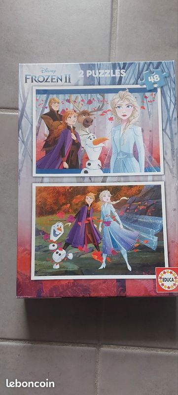 Lot de puzzles Reine des neiges 48/50 pièces (image 4)