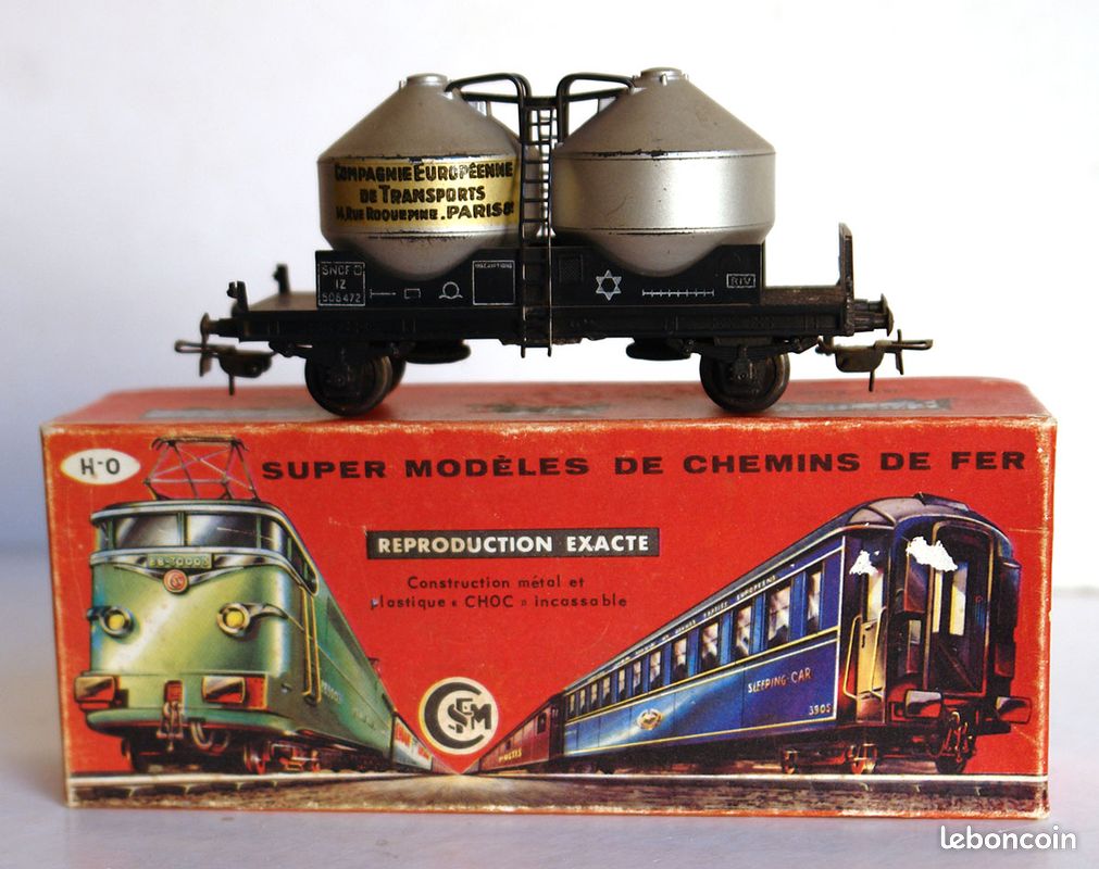 Smcf Ho 107 Wagon Transport De Minerai Stemi En Boite D'origine