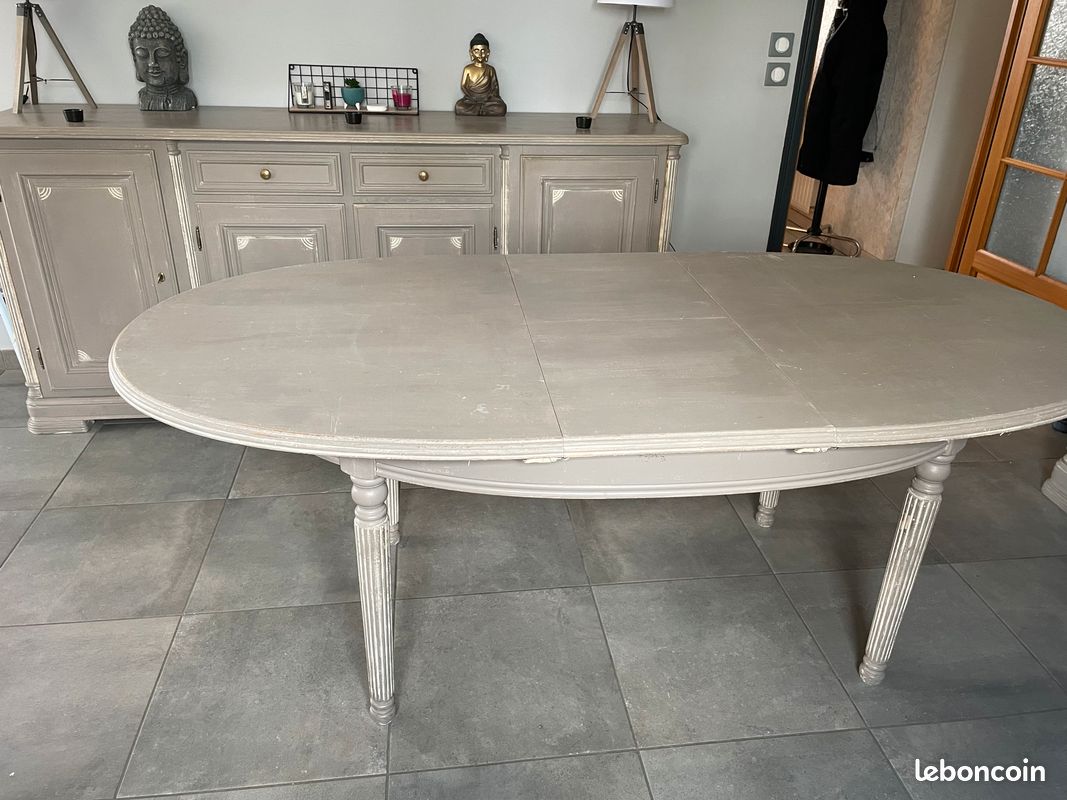 Table avec rallonge 6/8 personnes (image 3)