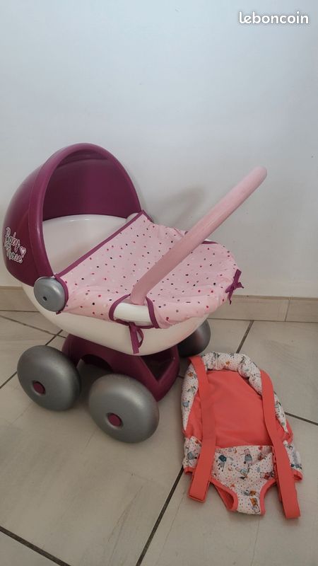 Poussette Smoby / Porte bebe Corolle (image 1)