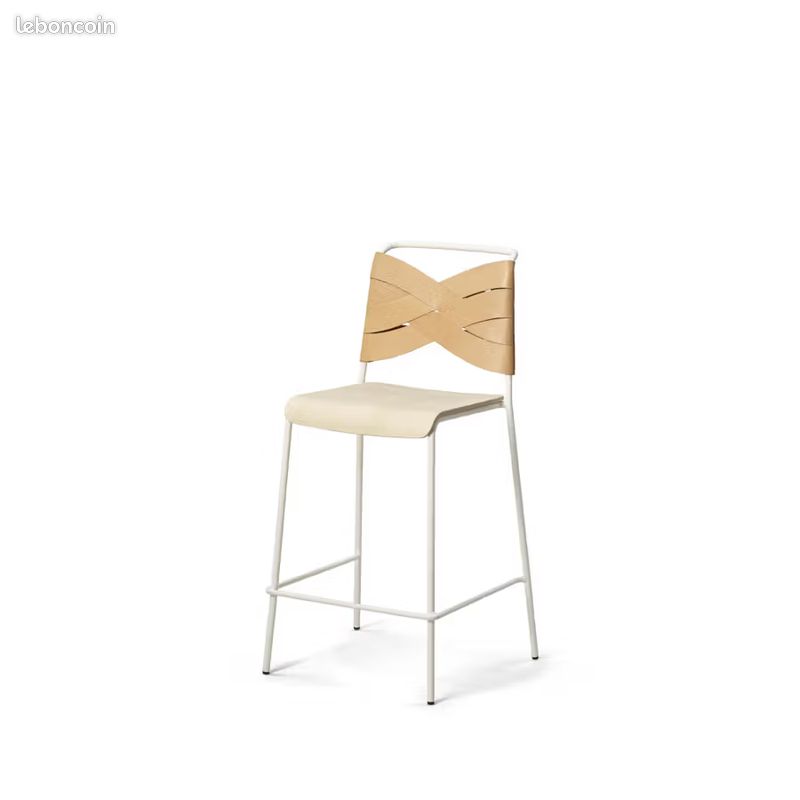 Lot de 2 tabourets scandinaves (image 4)