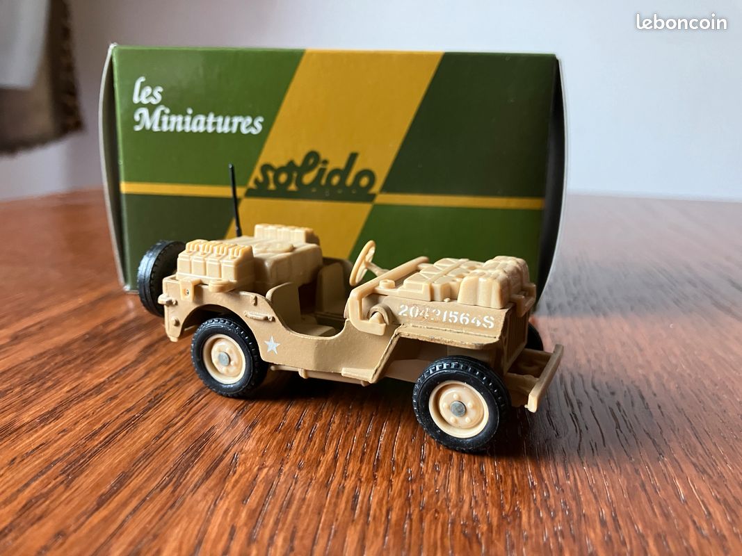 VEHICULE MILITAIRE VEREM JEEP COMMANDO SPECIAL AIR SERVICE ARTICLE NEUF