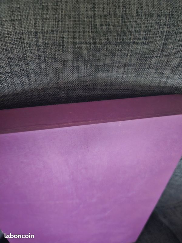 Plateau De Service En Bois Violet – Vintage, Sans Marque, Bon état