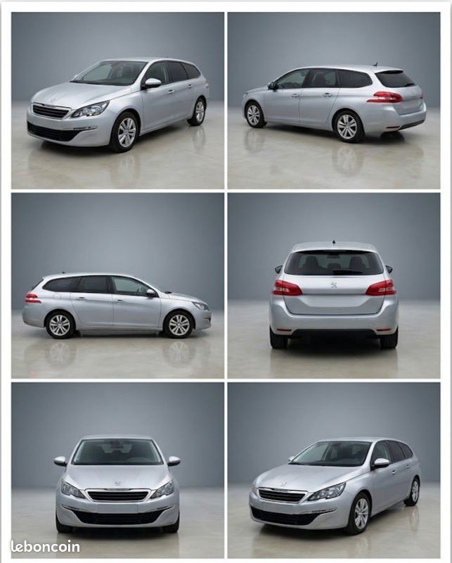 A VENDRE : Peugeot 308 SW 1.6 BlueHDi 120 S&S – 2016 – 132 500 km (turbo neuf et courroie de distribution faite ) (image 1)